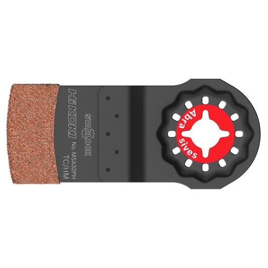 Hikoki 782756 - Hoja multiherramienta abrasiva TC STARLOCK msa32ph