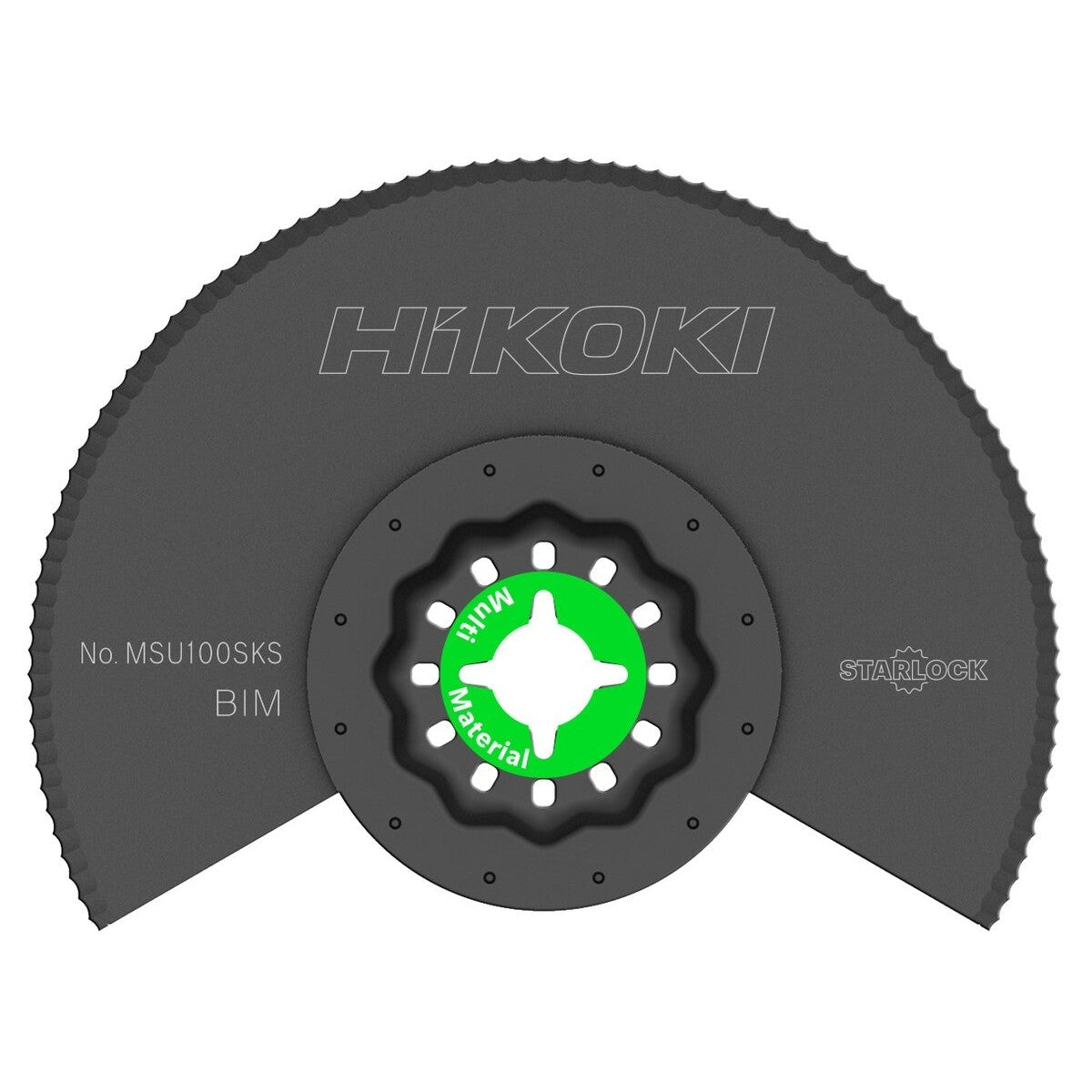 Hikoki 782786 - Cuchilla multiherramienta multimaterial BIM STARLOCK MSU100SKS