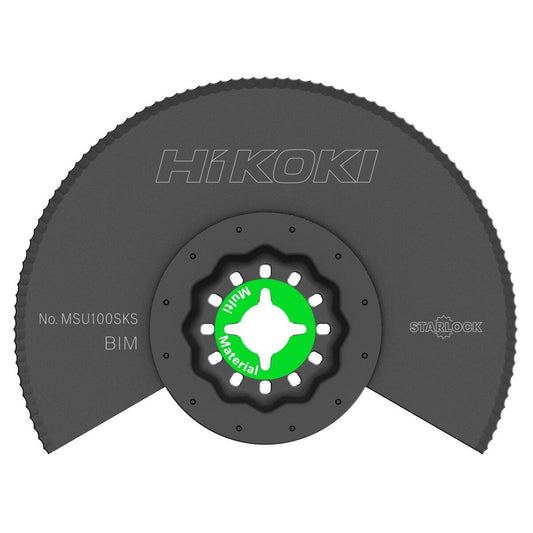 Hikoki 782786 - Cuchilla multiherramienta multimaterial BIM STARLOCK MSU100SKS