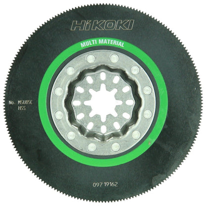 Hikoki 782788 - Cuchilla multiherramienta multimaterial HSS STARLOCK MSU85C