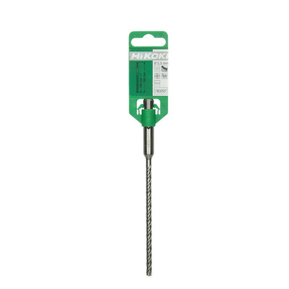 Hikoki 783207 - Broca para martillo SDS-Plus con cabeza carburo (FCH) 4 cortadores 5,5 x 100/165 mm
