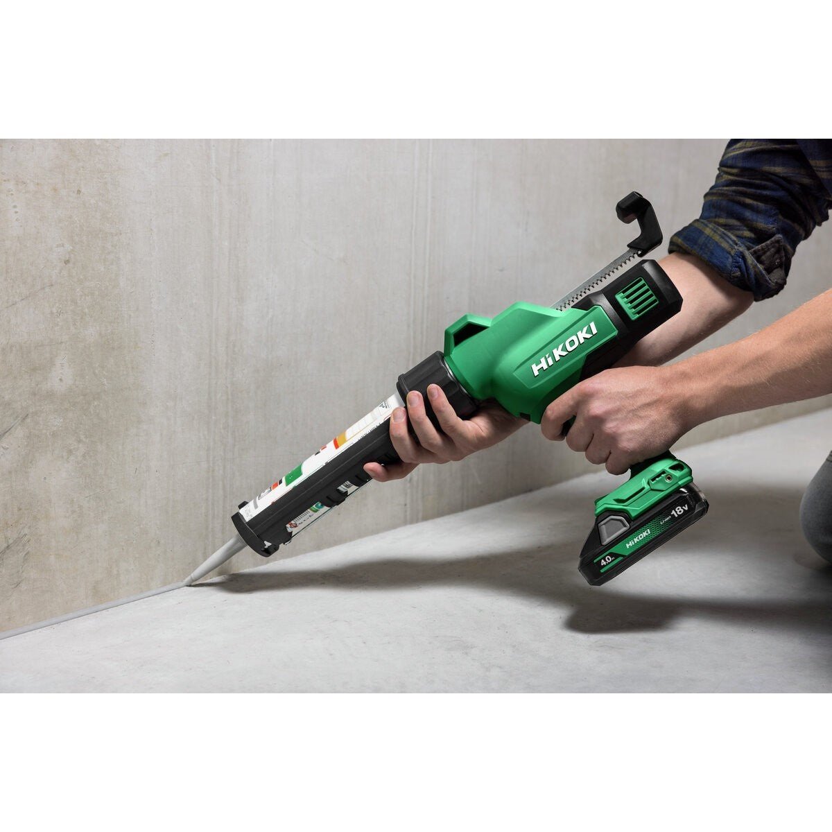 Hikoki AC18DAW4Z - Pistola para aplicar silicona de batería AC18DAW4Z