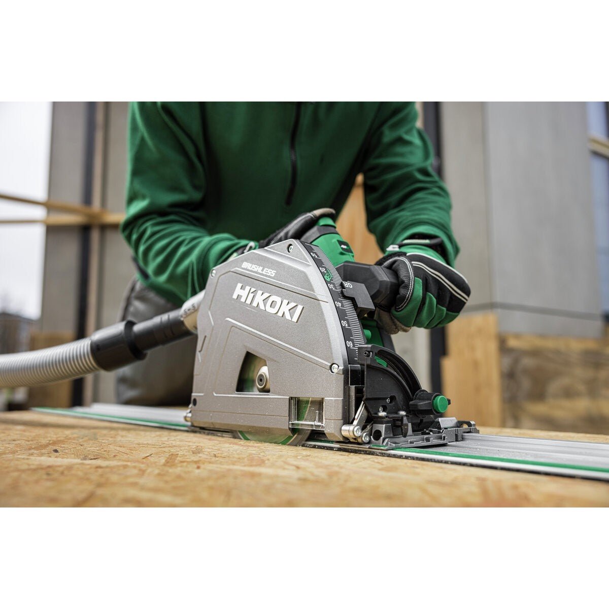 Hikoki C3606DPAW2Z - Sierra circular manual de batería C3606DPAW2Z