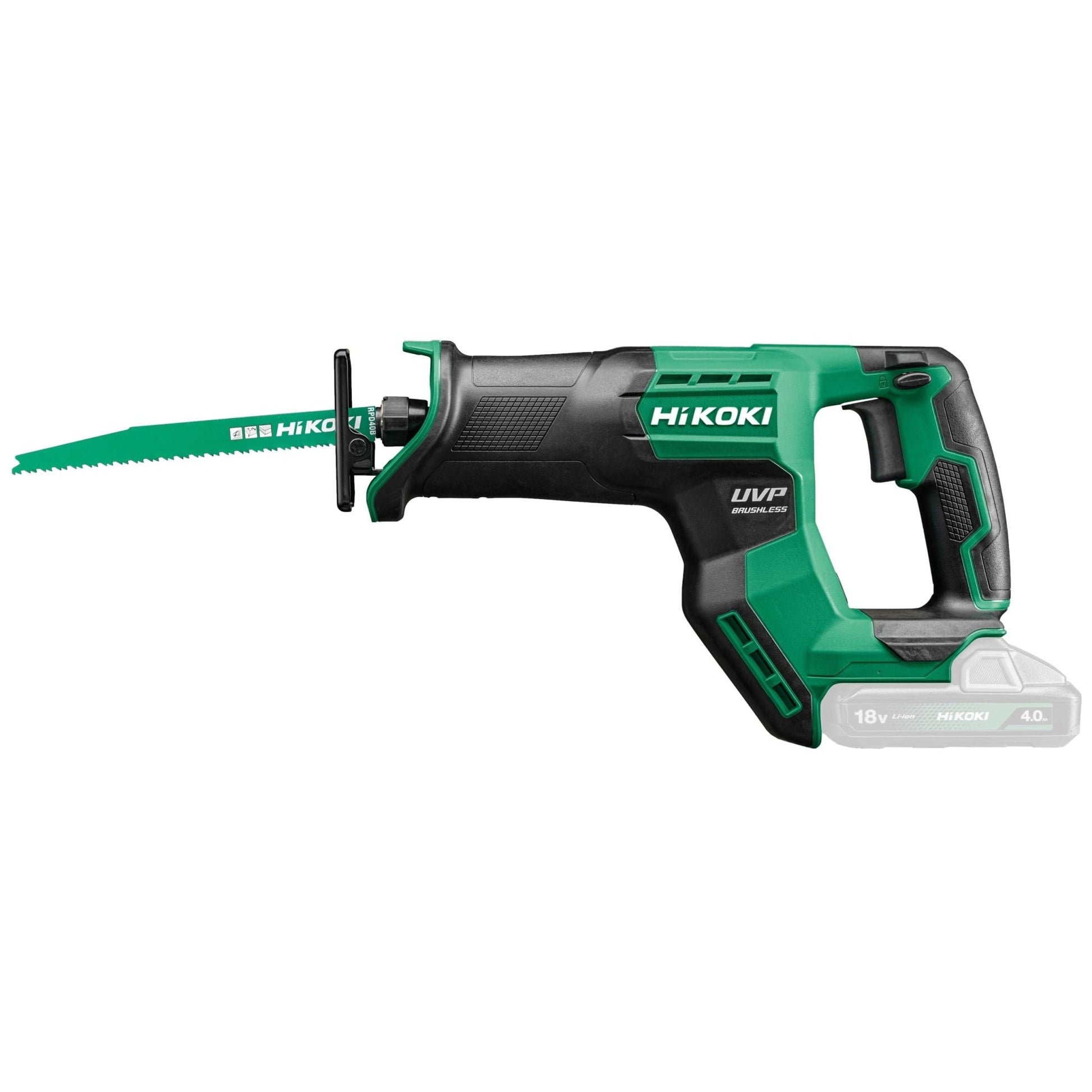 Hikoki CR18DMAW4Z - Sierra sable de batería 18 V CR18DMA sin escobillas, sin batería ni cargador - Ferrotecnia