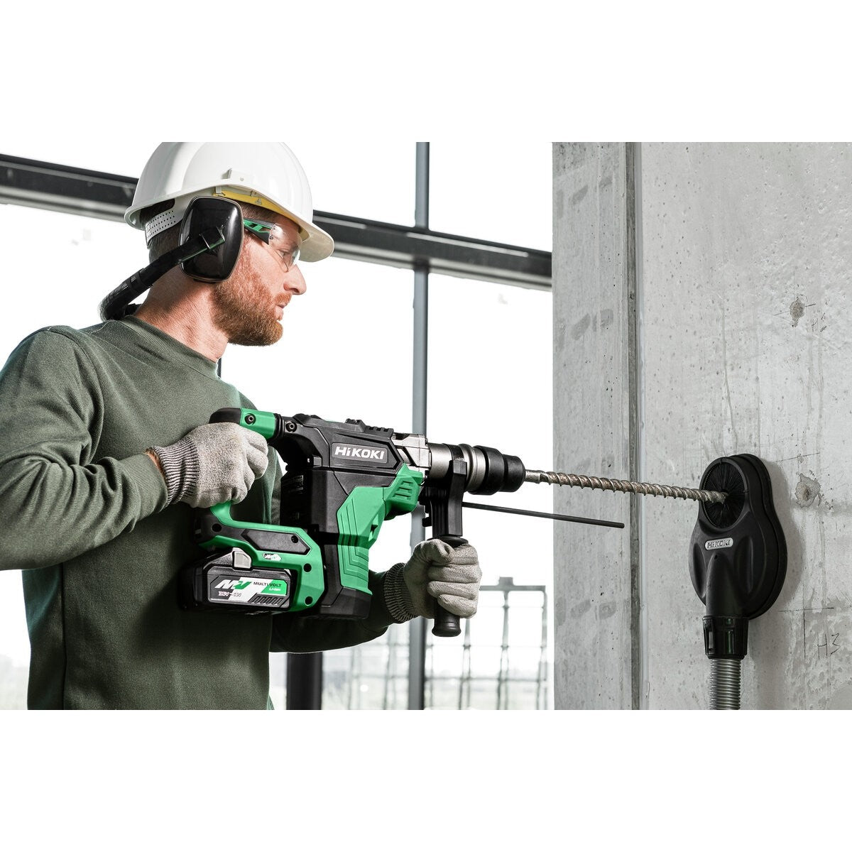 Hikoki DH36DMAW2Z - Martillo perforador de batería SDS-max DH36DMAW2Z