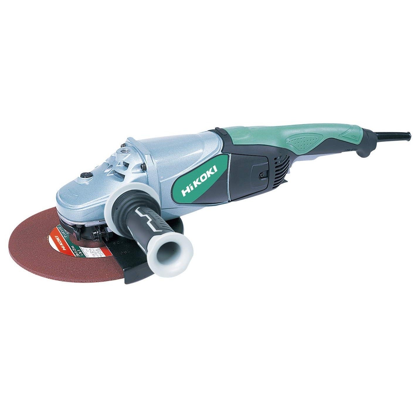 Hikoki G23MRUAWKZ - Amoladora angular G23MRUA 230 mm 2500 W, arranque suave