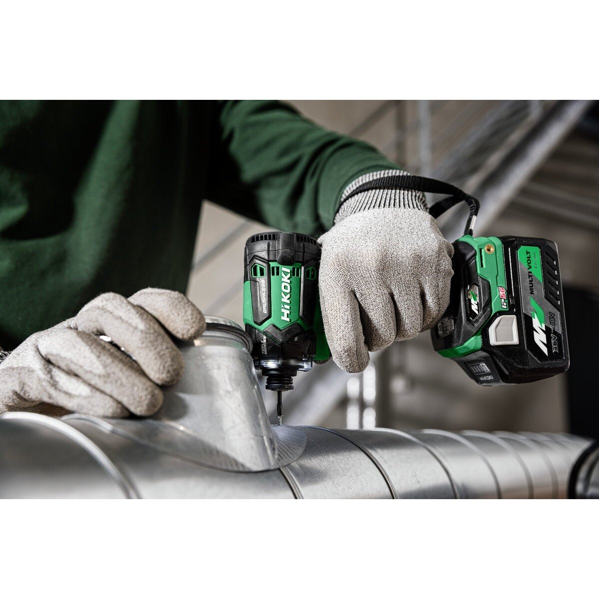 Hikoki WH36DCW2Z - Atornillador de impacto de batería WH36DCW2Z