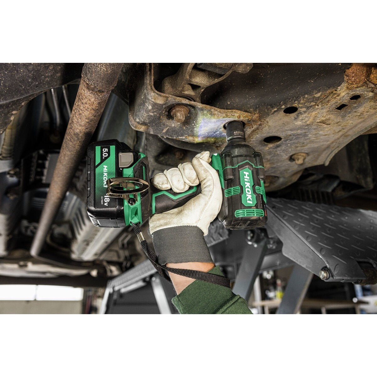 Hikoki WR18DHWPZ - Atornillador de impacto de batería WR18DHWPZ