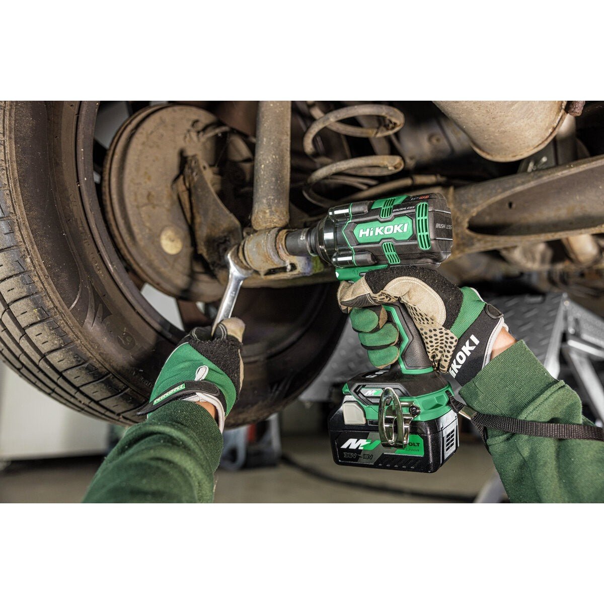 Hikoki WR36DHW2Z - Atornillador de impacto de batería WR36DHW2Z