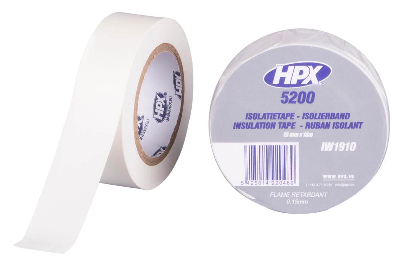 HPX Cinta aislante PVC 5200 (Lote de 10 uds) - Ferrotecnia