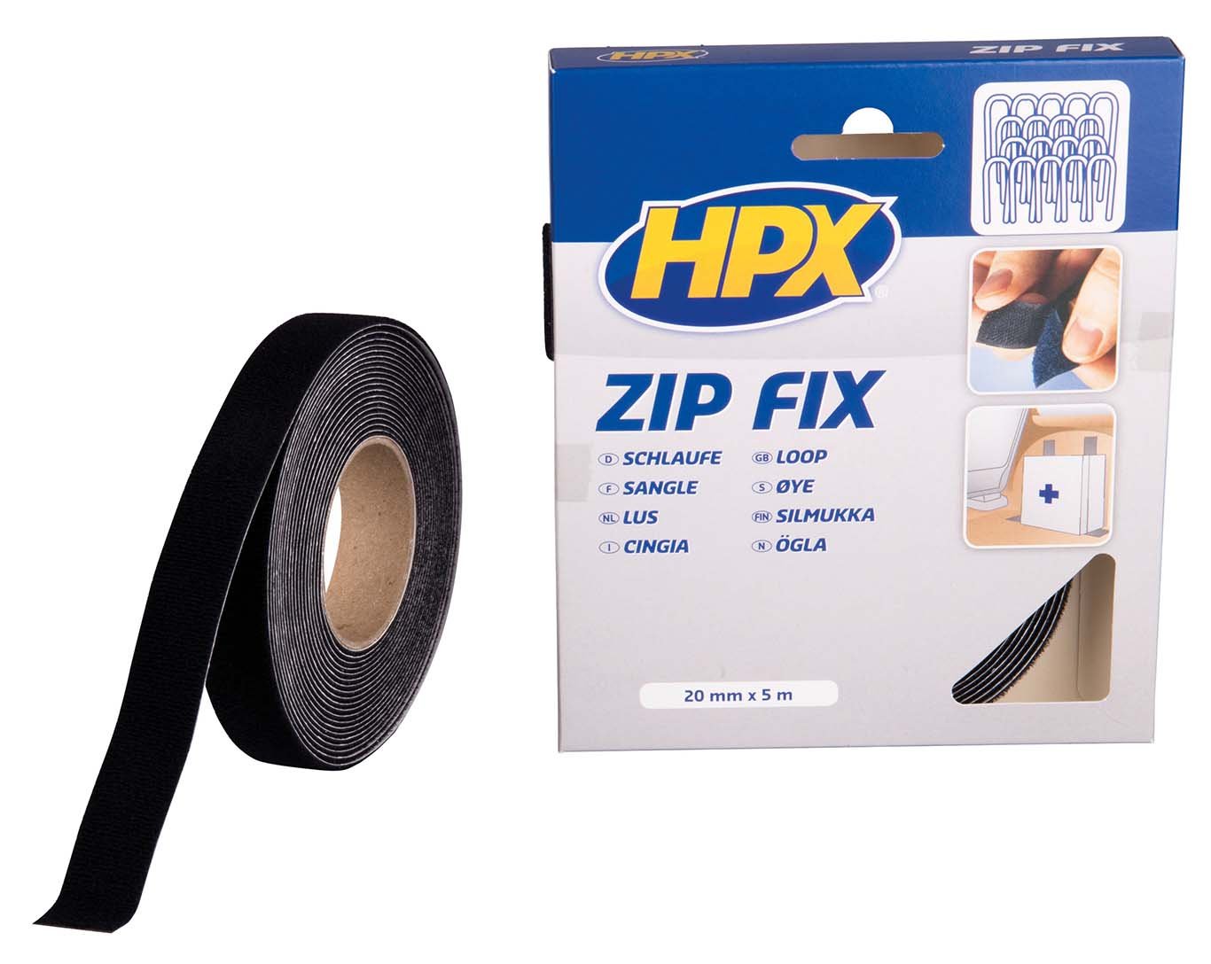 HPX Cinta autoadhesiva Zip Fix - Ferrotecnia