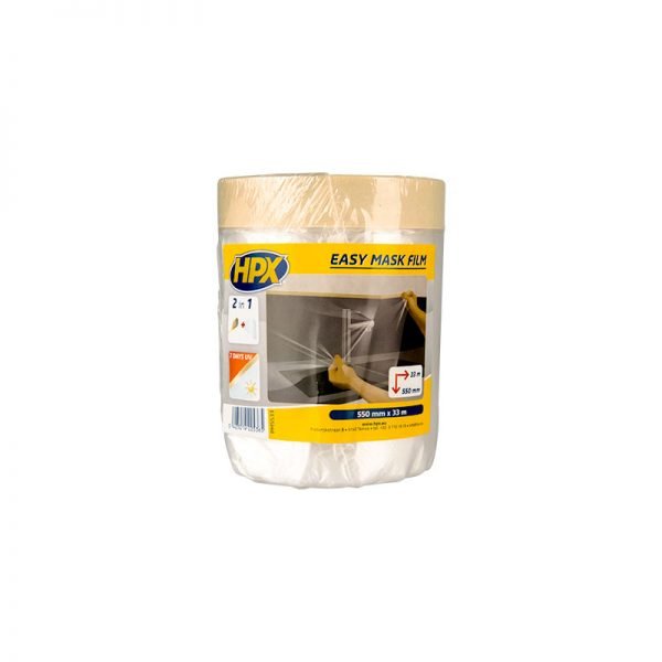HPX Film transparente con cinta de pintor Easy Mask - Ferrotecnia