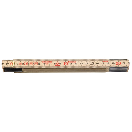 Hultafors 100004 - Folding birch wood meter 59-2