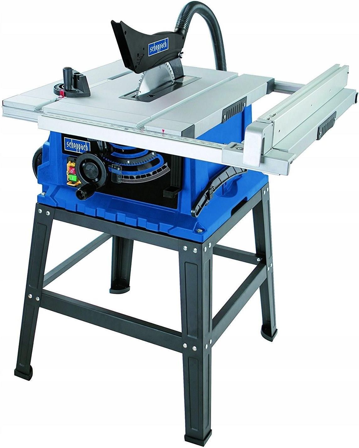 Scheppach 5901324901 - Sierra circular de mesa HS105, 2000 W, Hoja de 255 mm, Mesa de 640x640 mm