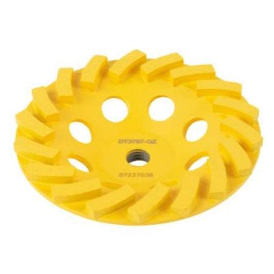DeWalt DT3797-QZ Disco de copa de 125 mm rosca M14 turbo, 1 W