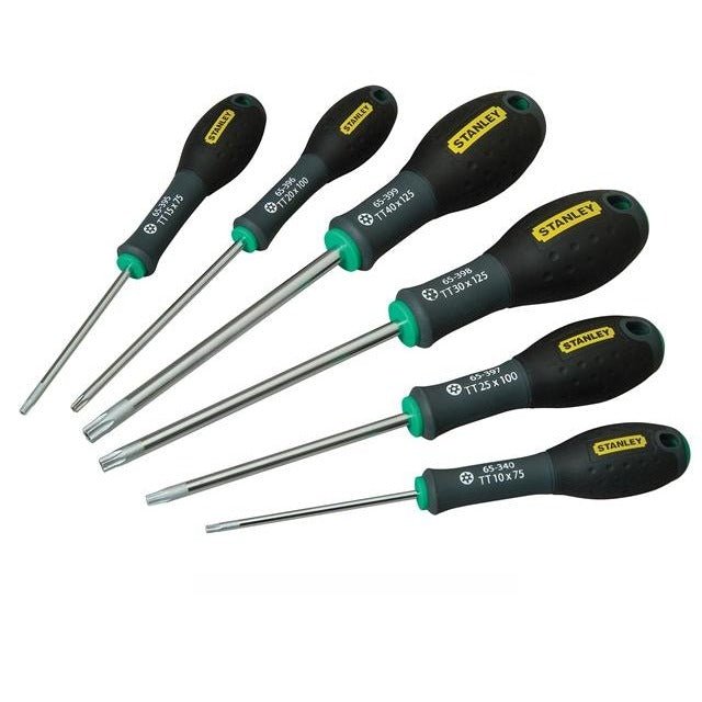 Jeu de 6 Tournevis - STANLEY FATMAX - 0-65-099 - Tamper Torx - Ferrotecnia