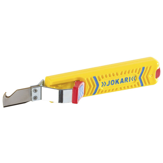 Jokari J10280 - Secura No. 28H wire stripping knife with hooked blade (Ø 8-28 mm)