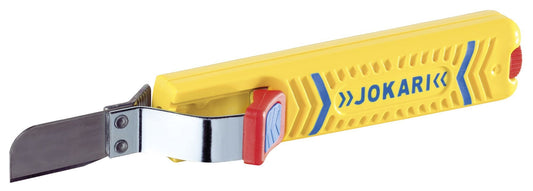 Jokari J10281 - Cuchillo pelacables Secura Nº 28G con cuchilla recta (Ø 8 - 28 mm) - Ferrotecnia