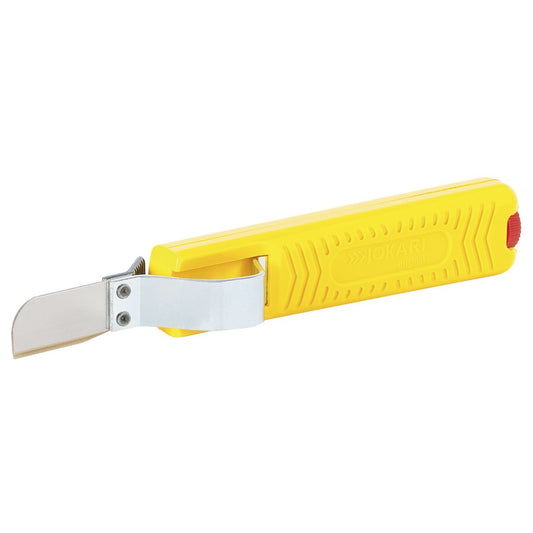 Jokari J10285 - Standard Wire Stripping Knife No. 28G with Straight Blade (Ø 8-28 mm)