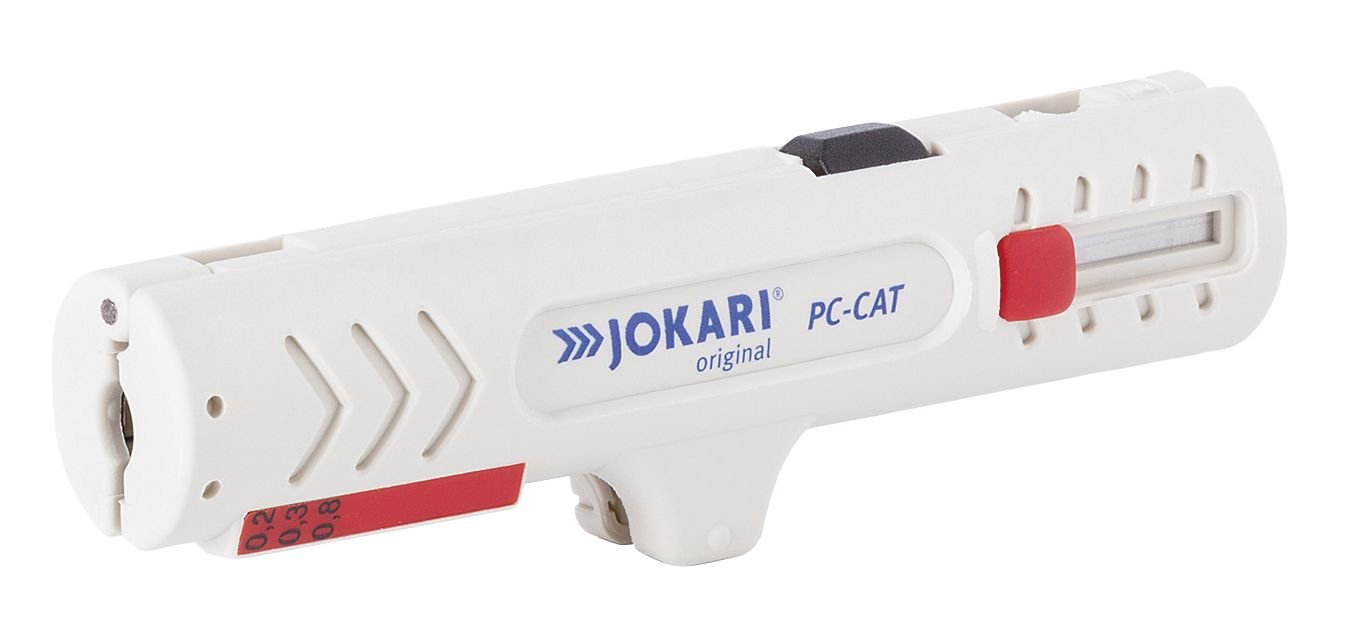 Jokari J30161 - Pelacables PC - Cat (Ø 4,5 - 10 mm) - Ferrotecnia