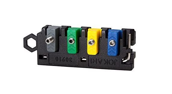 Jokari J30910 - Kit de limitadores de fuerza y altura para pelacables Allrounder y Uni - Plus (ajustable de 4 a 11,9 mm Ø) - Ferrotecnia