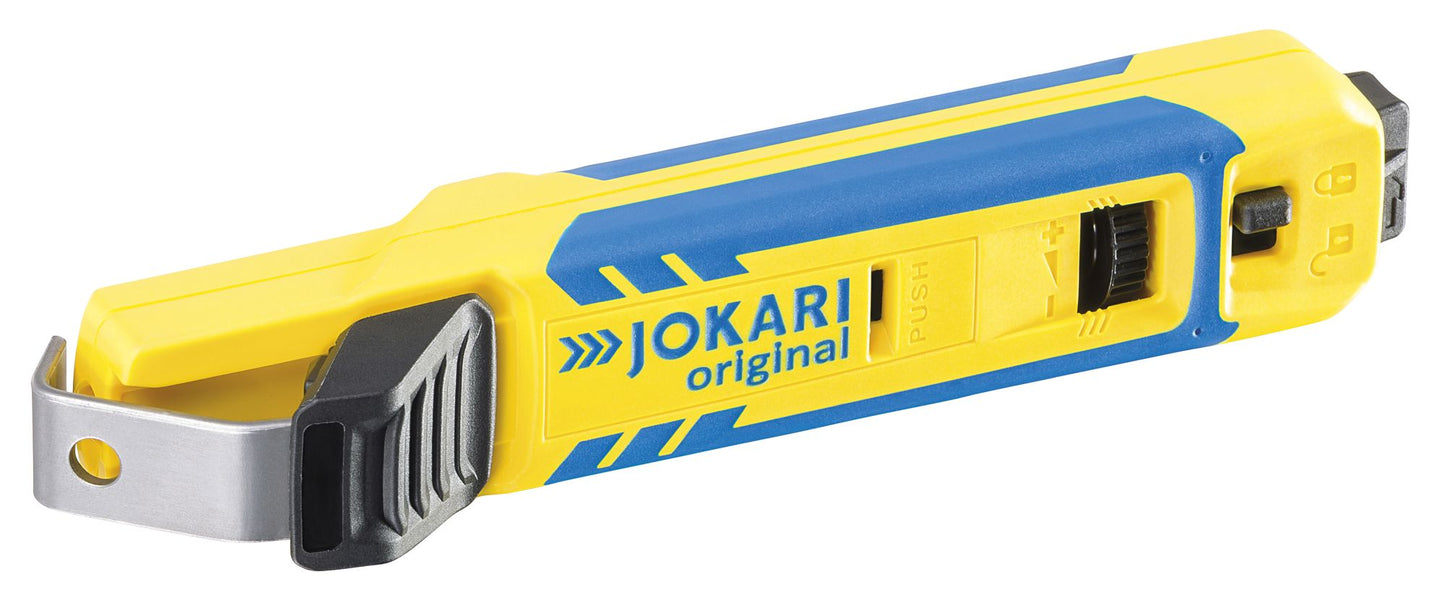 Jokari J70000 - Cuchillo pelacables System 4-70 (Ø 8-28 mm)