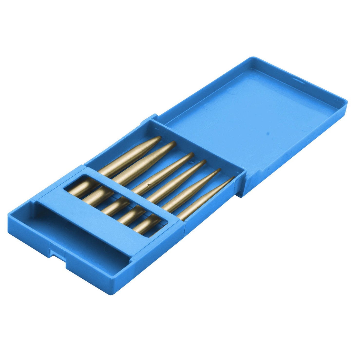 Set of 6 conical punches