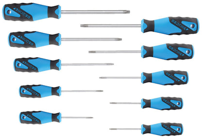 Juego de 10 destornilladores Torx (TX) - Ferrotecnia