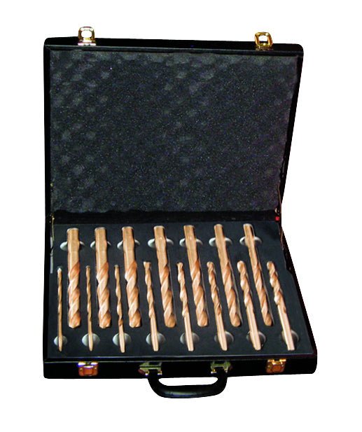 Juego de brocas helicoidales 15pcs - Ferrotecnia