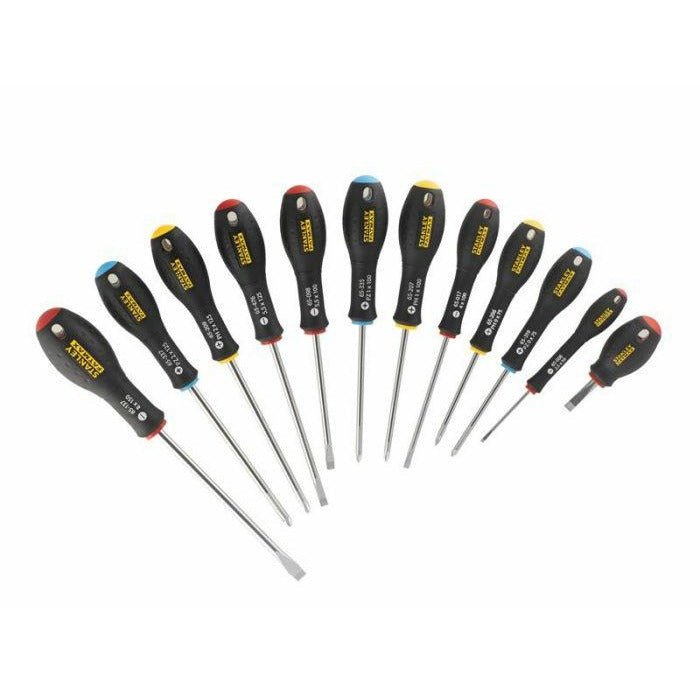 Juego de destornilladores FATMAX® de 12 Piezas Plana/Pozidrivee/Phillips - Ferrotecnia
