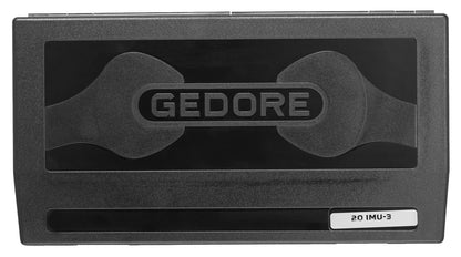 Juego de vasos hexagonales de 1/4" Gedore 20 IMU-3 - Ferrotecnia