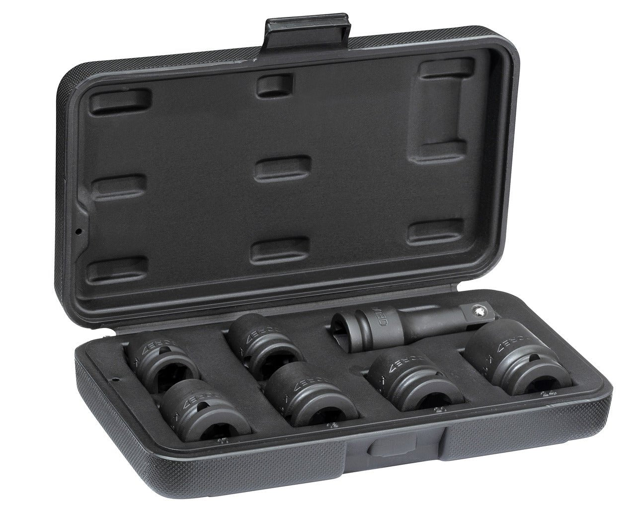 K 19-007 - Juego de vasos de impacto de 1/2", de 10 a 24 mm - Ferrotecnia