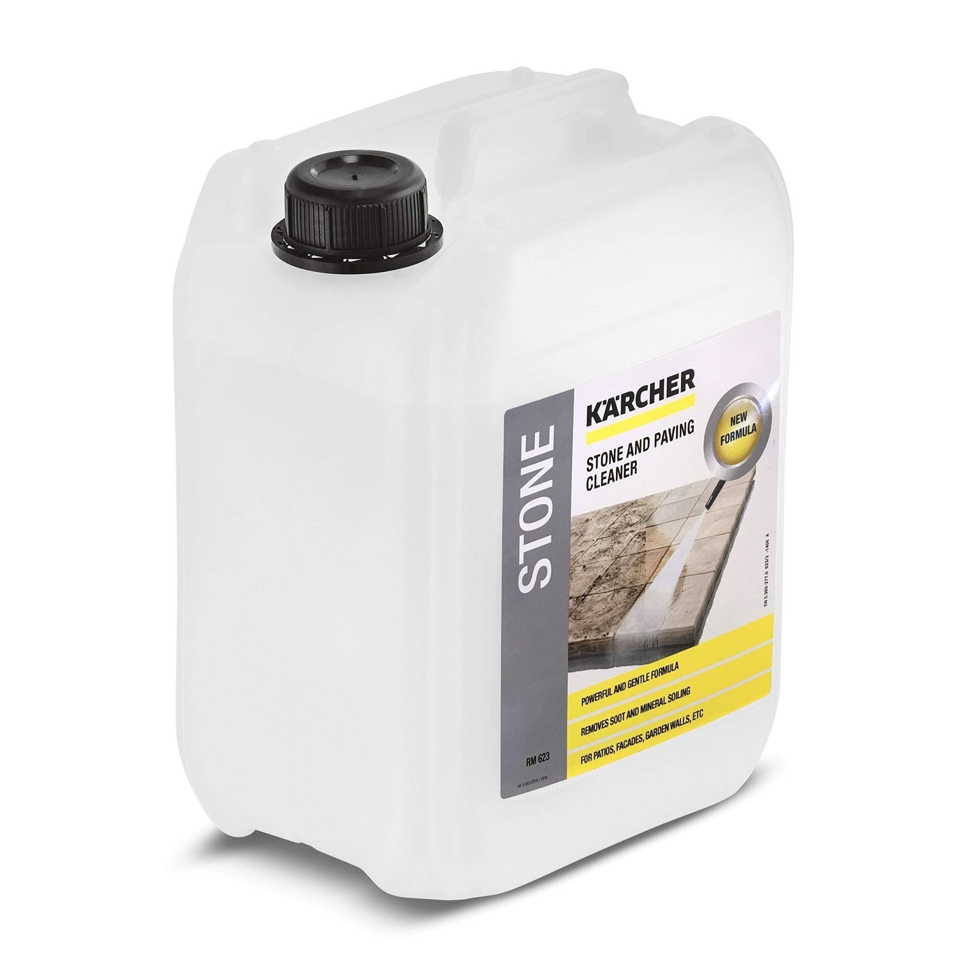 Kärcher 6.295-359.0 - Detergente para piedra y fachadas RM 623, listo para usar, 5 l - Ferrotecnia