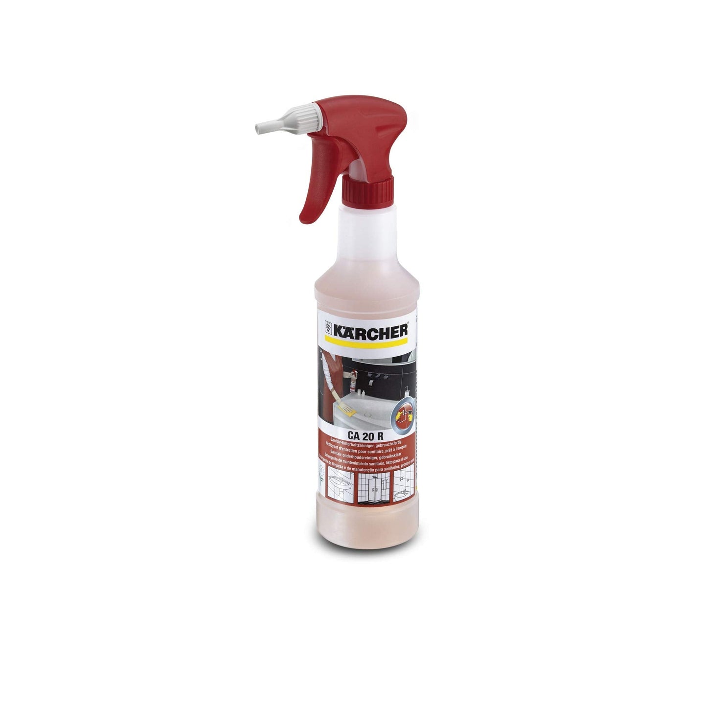 Kärcher 6.295-685.0 - Limpiador de sanitarios CA 20 R, listo para usar, botella de 0,5 l