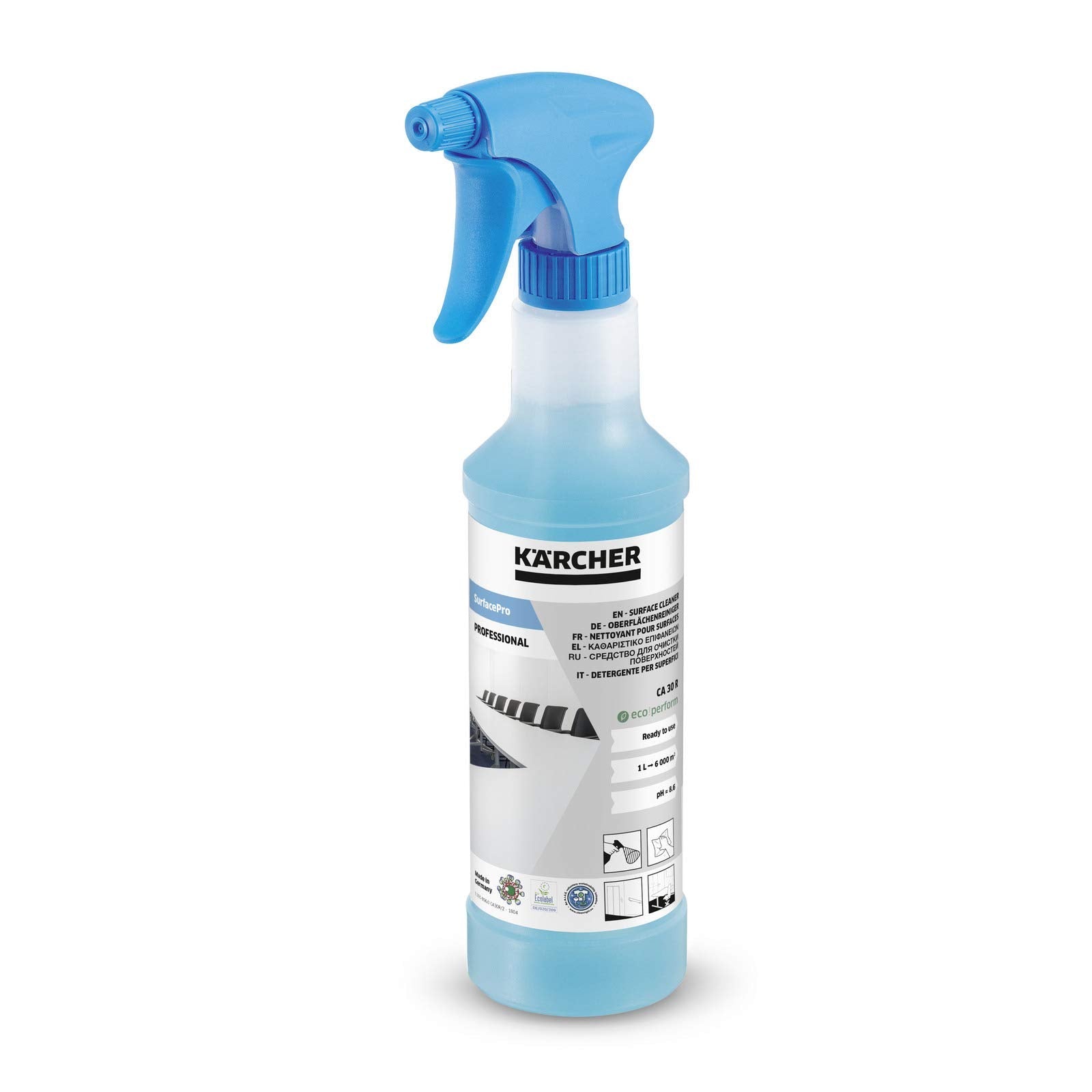Kärcher 6.295-686.0 - Limpiador de superficies CA 30 R eco!perform, listo para usar, 0,5 l