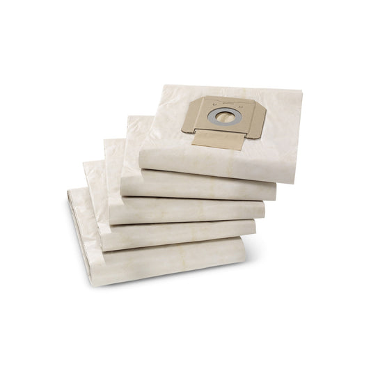 Kärcher 6.904-285.0 - Bolsas de filtro de papel, 5 Unidad(es), NT 48, NT 65, NT 70, NT 72, NT 75, NT 80, WET VAC