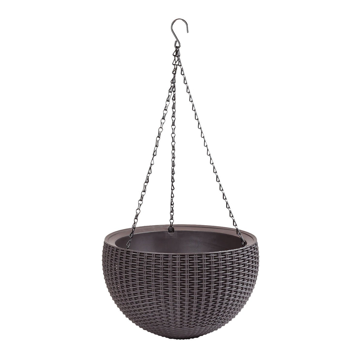 Keter 17199246 - Maceta Colgante para Plantas, Color marrón