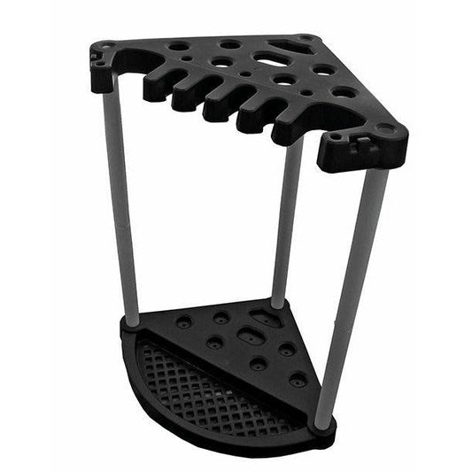 Keter 230826 herramientas de jardín organizador soporte soporte para dispositivo soporte de herramientas de esquina Rack Negro - Ferrotecnia