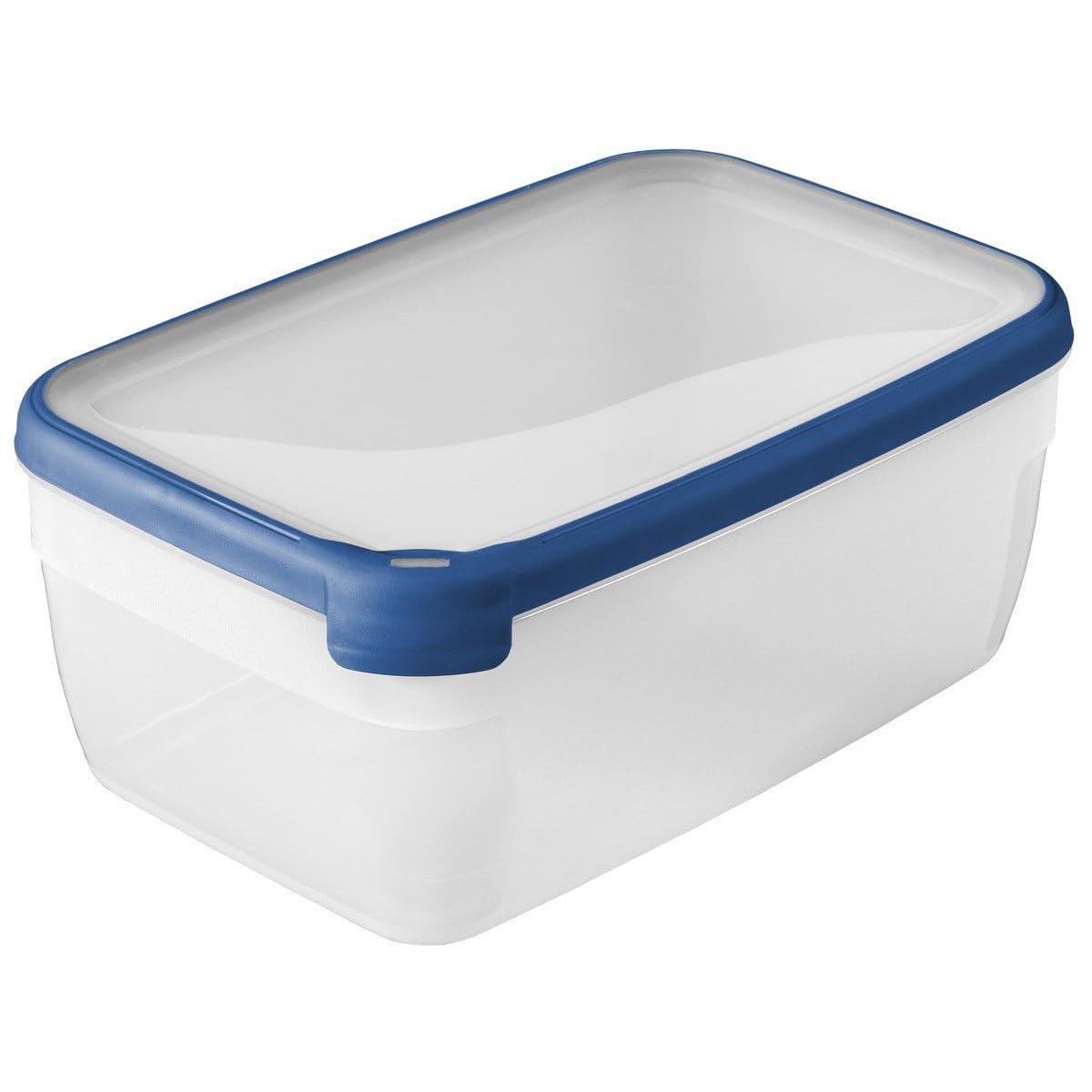 Keter 252935 - Recipiente hermético rectangular Grand Chef 5,4 L azul transparente - Ferrotecnia