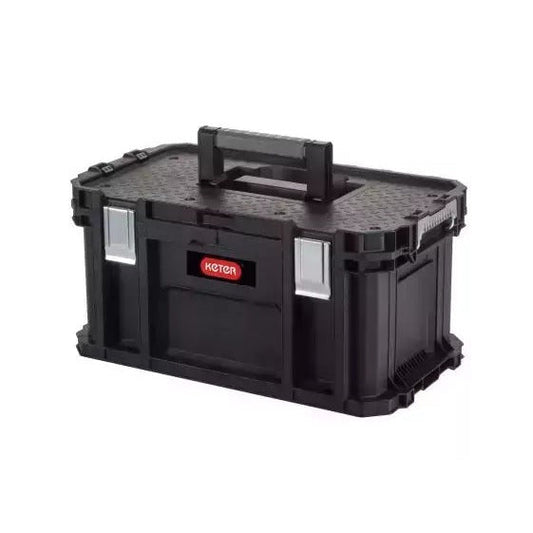 Keter, Connect tool, Caja de herramientas, Color negro y rojo - Ferrotecnia