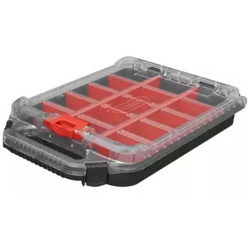 Keter Stack & Roll - Organizador de almacenamiento de herramientas resistente
