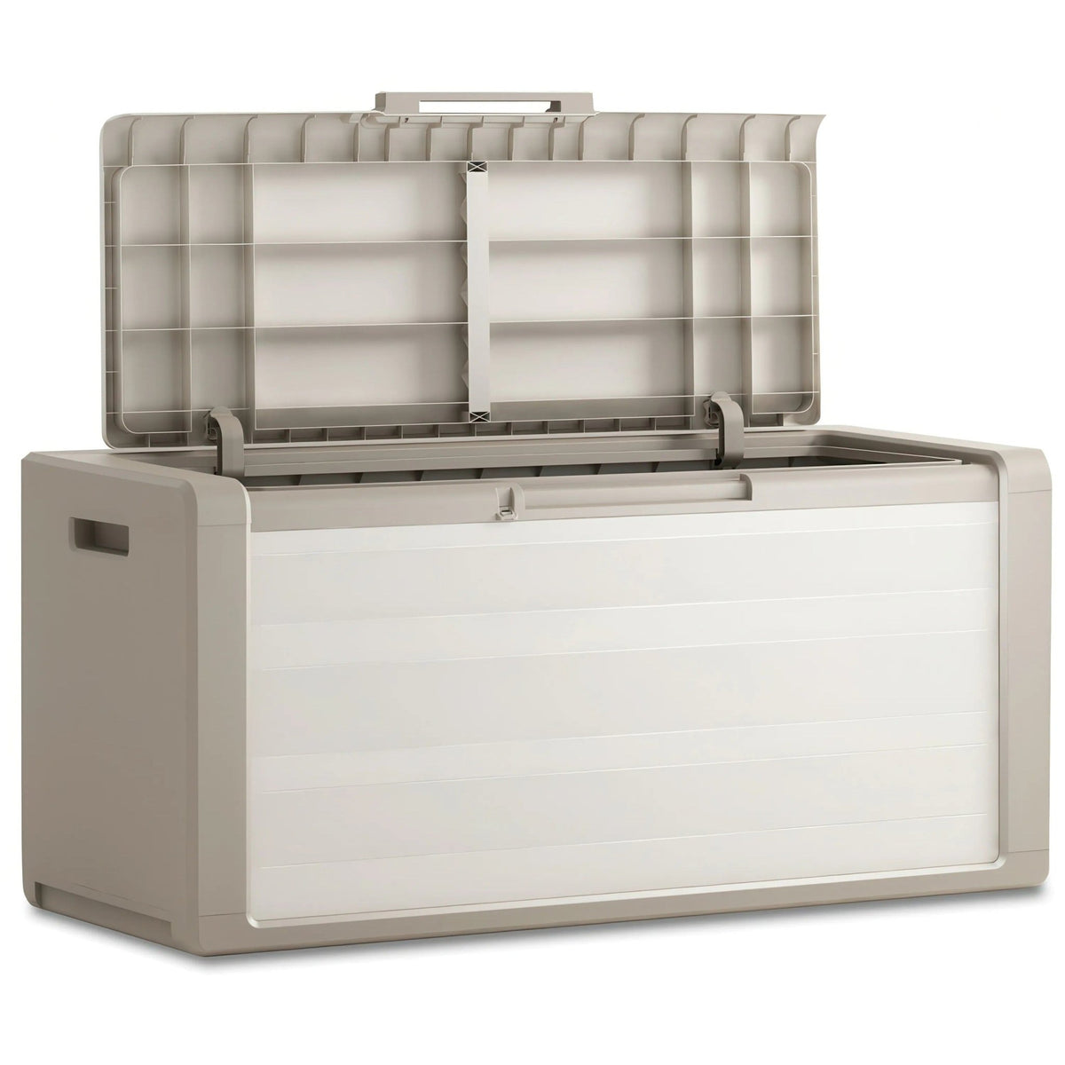 KIS Gulliver, Caja de almacenaje, Beige 300 litros, 118 x 49 x 55 cm - Ferrotecnia