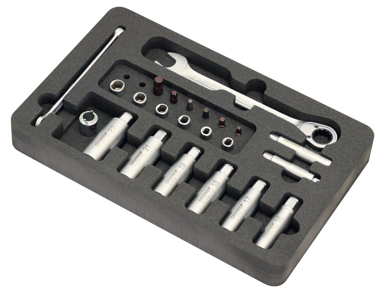 KL-0056-11 EB - Kit de herramientas para varillas de pistón de amortiguadores - Ferrotecnia