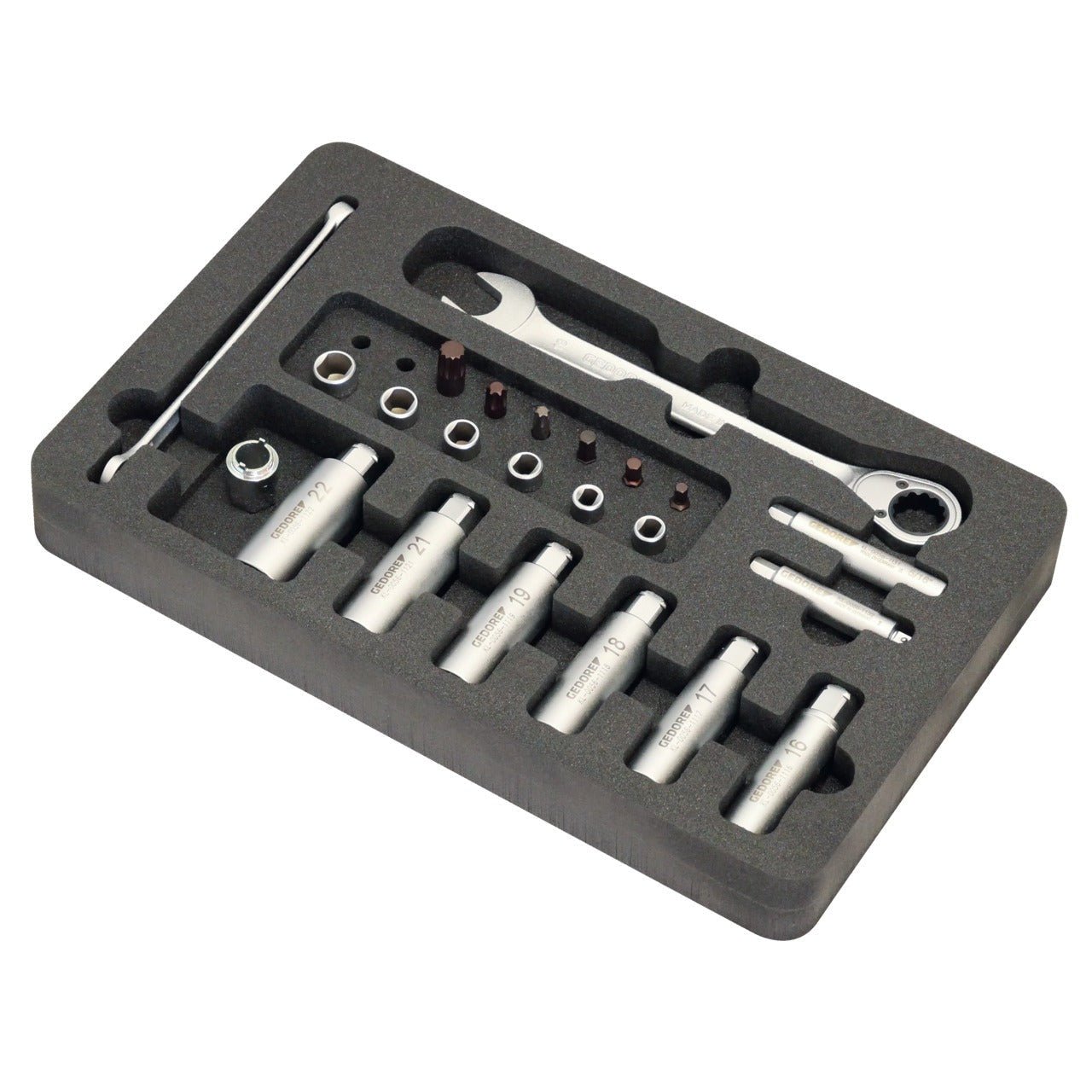 KL-0056-11 EB - Kit de herramientas para varillas de pistón de amortiguadores - Ferrotecnia