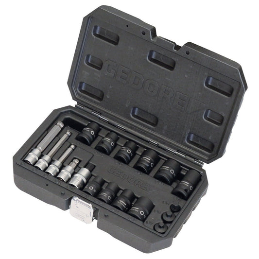 KL-0112-92 K - Juego de herramientas para pinzas de freno, incl. llave especial para RS/Q7, 18 piezas - Ferrotecnia