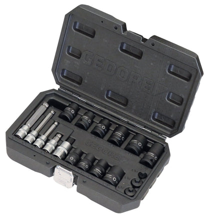 KL-0112-92 K - Juego de herramientas para pinzas de freno, incl. llave especial para RS/Q7, 18 piezas - Ferrotecnia
