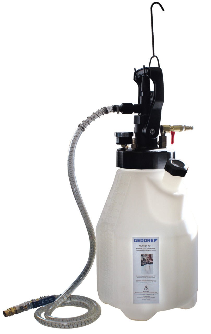 KL - 0124 - 43 - Bomba de aceite con depósito, 12 litros - Ferrotecnia