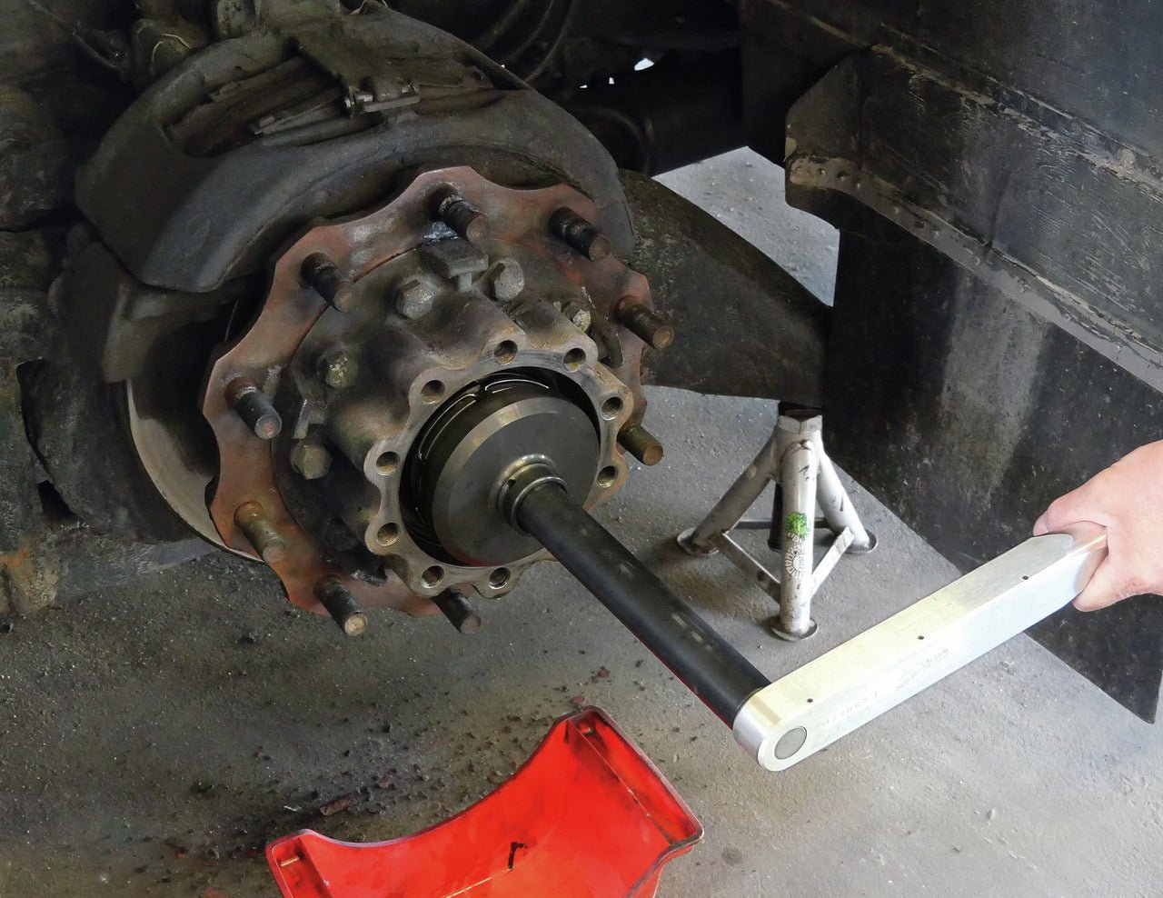 KL - 1020 - 42 - Tuerca de bloqueo, ZF - Axle, Ø 122,5mm - Ferrotecnia