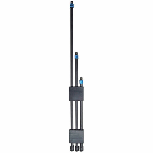 KL-4007-328 - Juego de extensiones, 1/2", extra largo - Ferrotecnia
