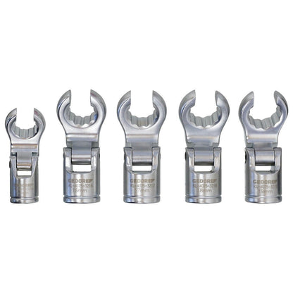 KL - 4075 - 321 K - Juego de vasos de 3/8" articulados con boca abierta - Ferrotecnia